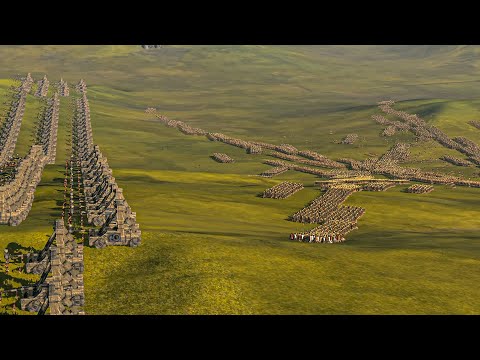 150 CATAPULTS vs 6500 Spear Man - Rome Total War 2 Battles