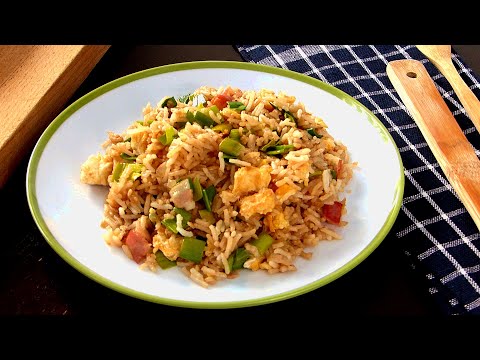 Cómo hacer ARROZ FRITO Paso a Paso