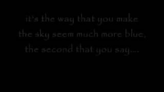 Chase Coy- The Second That You Say +Lyrics