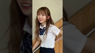 JKになった彼女のミニスカ注意したら反応が可愛すぎた笑笑#カップル #fyp #おたひか