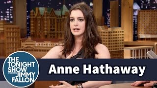 Anne Hathaway Almost Killed Her Kid on a Jungle Gym Slide