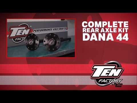 Ready to take your Jeep JK to the next level? Unboxing TEN Factory's Rear Axle Kit