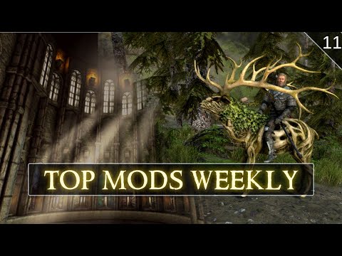 Top Mods Weekly: NEW Animations, Landmarks, Immersion and MORE! (Skyrim XBOX Mods)