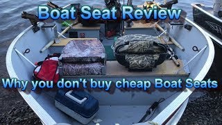 Smoker craft boat seats for sale