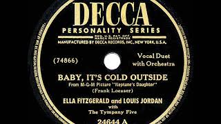 1949 HITS ARCHIVE: Baby It’s Cold Outside - Ella Fitzgerald &amp; Louis Jordan