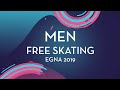 Raffaele Francesco Zich ITA Men Free Skating Egna Neumarkt 2019