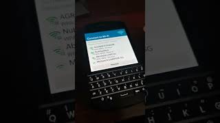 Q10 blackberry with wifi setup stuck and bbid lock password