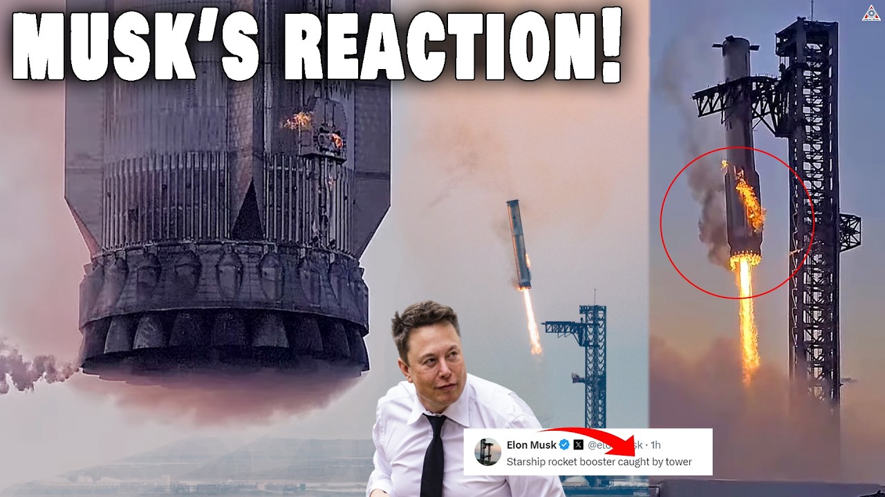 Elon Musk just declared this after Starship's fifth launch CACTH & Ship landing "EXPLOSION"