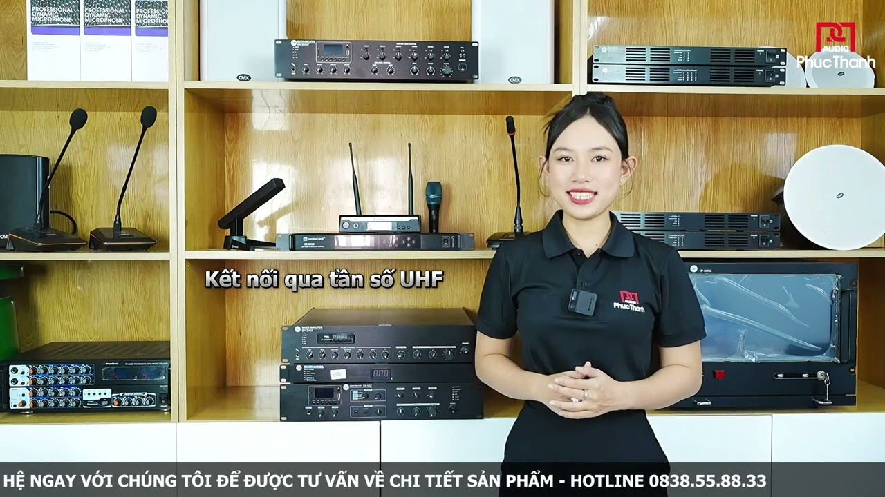  Bộ micro cổ ngỗng không dây chuyên nghiệp dành cho các không gian hội nghị