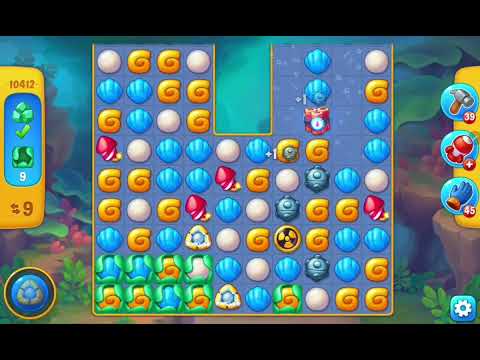 Fishdom Easy Level 10412 (with Double Lightning Bosters) @choraelmin