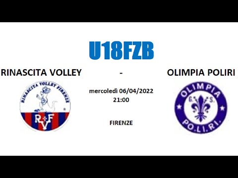 U18FZB - RINASCITA VOLLEY vs OLIMPIA POLIRI