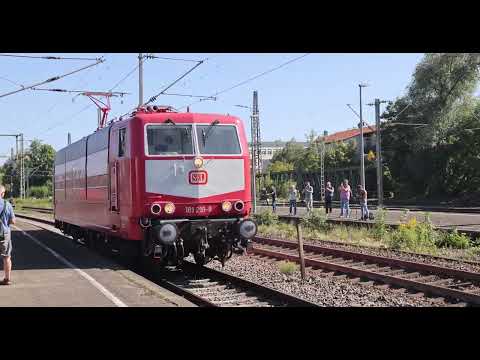 DB Class 181 "SEL" dedicated at the 2025 Marklin Days