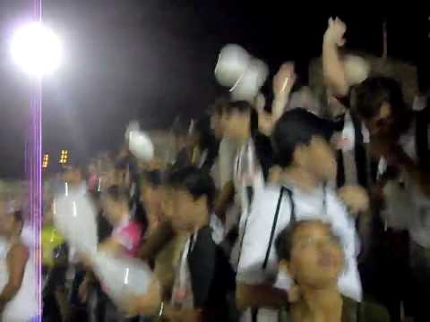 Santos 10  x 0 Comercial - Morenão - 17/09/2009 ( Entrada em campo ).avi