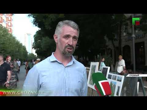 В Грозном прошла выставка картин «Где только горы, я и небо»