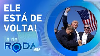 POSSE HISTÓRICA: O que muda com a VOLTA DE TRUMP à CASA BRANCA? | TÁ NA RODA