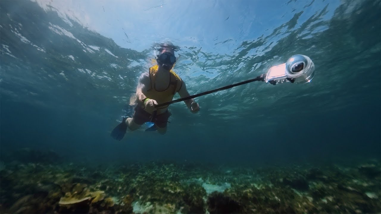 They finally solved it! Insta360 Invisible Dive Case
