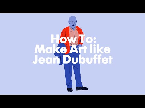 How To: Make Art like Jean Dubuffet - Family Activities