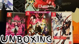 Kill la Kill if / Dusk Diver day one edition Unboxing - Weekly Update