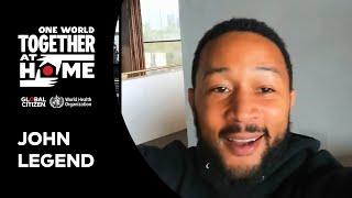 John Legend Performs "Bigger Love" | One World: Together At Home