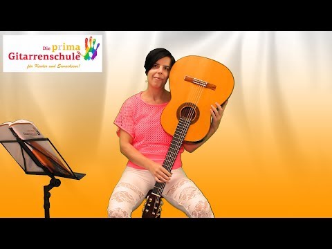 [51] Gitarre für Anfänger - direkter und indirekter Lagenwechsel