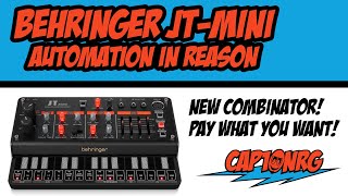 The Behringer JT-Mini Full Midi Automation Combinator for Reason 13 and Reason Plus DAW or VST