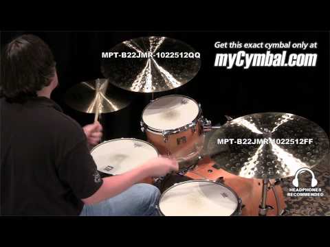 Meinl 22" Byzance Foundry Proof Jazz Prototype Medium Ride Cymbal (MPT-B22JMR-1022512FF)
