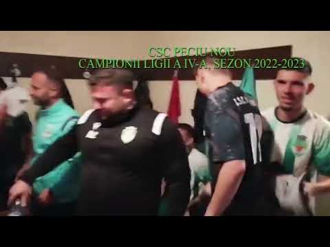 CSC PECIU NOU - CAMPIOANĂ LIGA A IV-A, SEZON 2022-2023