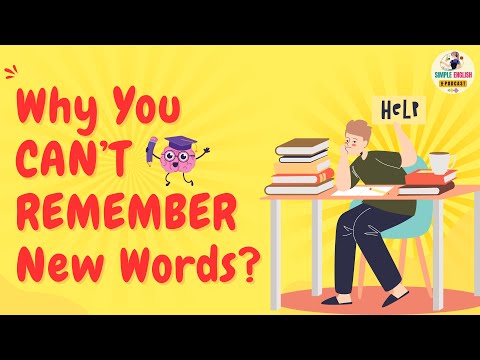 新しい単語を覚えるのが難しい理由 | シンプル英語ポッドキャスト | 初級 (Why Is It So Hard to Remember New Words | Simple English Podcast | Beginner)