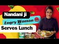 Kolkata Viral Girl Nandini Ji Selling Bengali Lunch Nandini Hotel Kolkata Indian Street Food