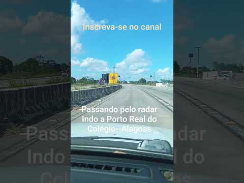 Feiras livres de rua,radar eletrônico a caminho de Porto Real do Colégio-AL  #feiralivre #alagoas