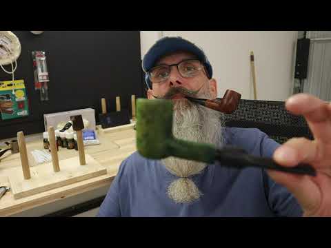 Pipe making part 2 | Staining the pipe blanks...| #pipemaking
