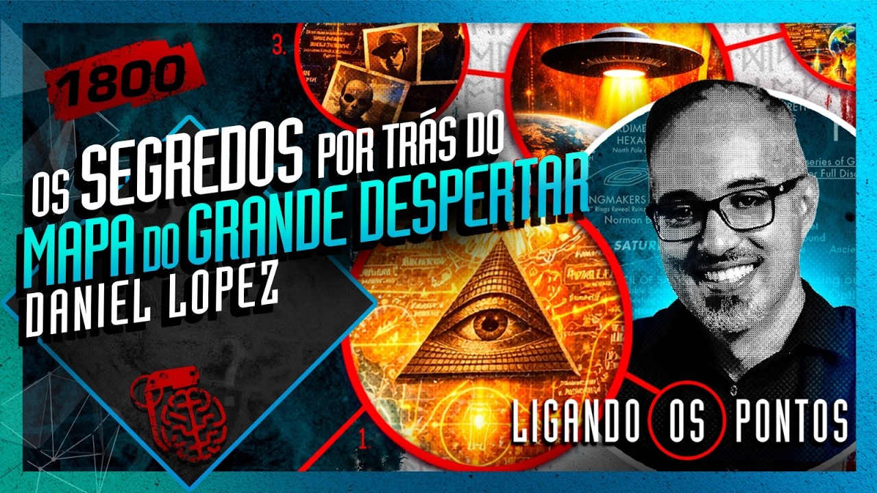 OS SEGREDOS POR TRÁS DO MAPA DO GRANDE DESPERTAR: DANIEL LOPEZ - Inteligência Ltda. Podcast #1800