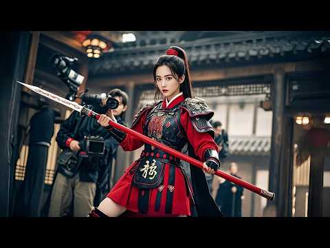 威震沙場的女將軍竟穿成劇組裏人人嫌棄的小龍套！豈料長槍一挑霸氣全開，手撕白蓮暴打渣男，逆襲爽翻全場  #chinese television dramas #逆袭 #爽剧 #shortdramas