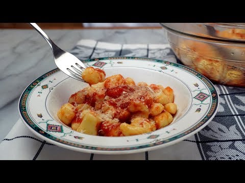 Gnocchi di Patate 🥔 Facili e Perfetti Ricetta Passo Passo - Italian Potato Gnocchi