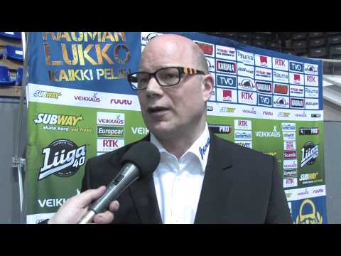 11.04.2015 Playoffs Lukko - Tappara: Pelaaja -ja valmentajahaastattelu sekä Toivosen Teesit