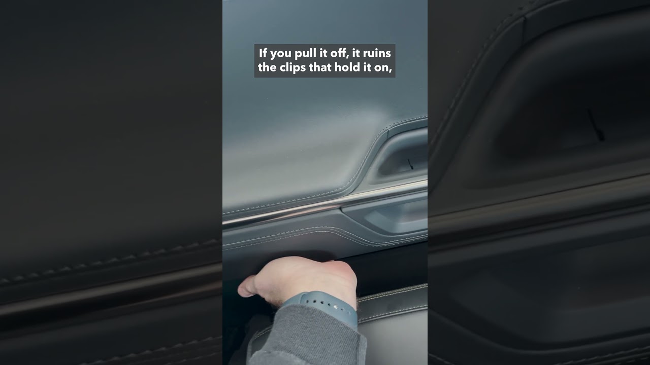 Electronic door handle designs could cause serious issues in an emergency
