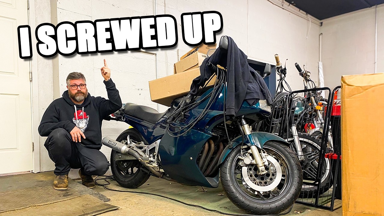 What Damage was Done to this Forgotten Yamaha Motorcycle?