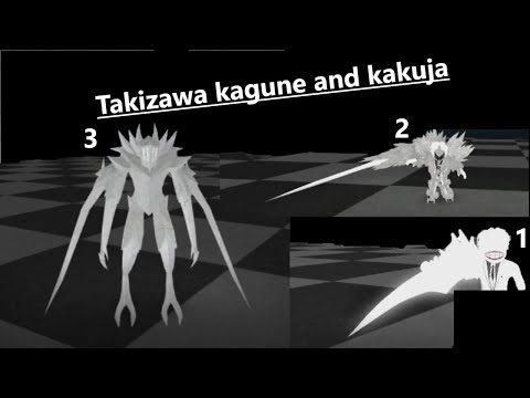 Roblox - Ro-Ghoul - Takizawa Kagune and Kakujas Showcase