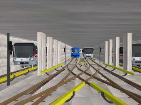 Úsek metra IV.C2 v Trainz