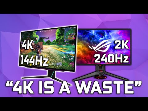 Is 4K a Waste? - 1440p vs 4K Monitors