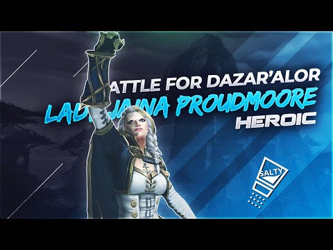 Salty vs. Lady Jaina Proudmoore Heroic / Mistweaver PoV