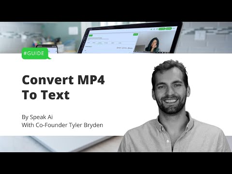 How To Convert MP4 To Text