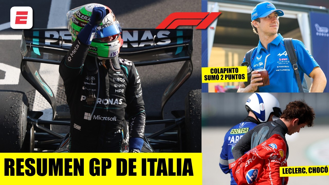 IMPRESIONANTE VICTORIA de ANTONELLI en MONZA: salió ÚLTIMO y terminó GANANDO la carrera | Formula 1