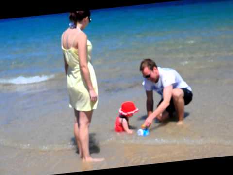 Malika on the Beach.wmv