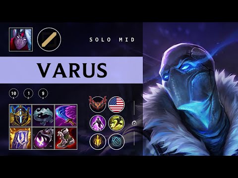 Varus Mid vs Malzahar - NA Grandmaster Patch 25.24