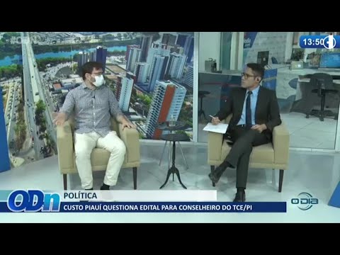 Plataforma Custo PiauiÌ questiona edital para Conselheiro do TCE PI 23 08 2021