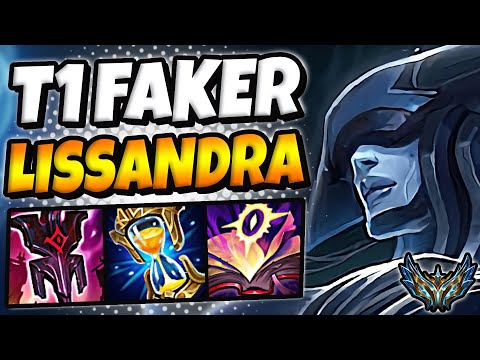 T1 Faker LISSANDRA vs AHRI [ MID ] Patch 12.12 Korea Challenger ✅