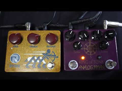 RYRA Klon VS Analogman King Of Tone & Fender Tone Master Twin Reverb