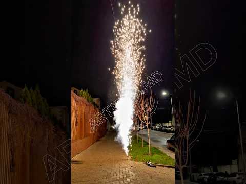 Видео Холодные фонтаны (1 секунда)