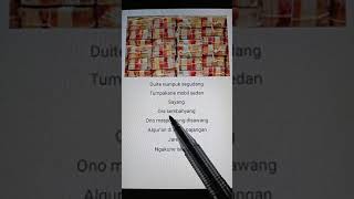 Download lagu Lirik Lagu Sholawat Duit KH Ma'ruf Islamuddin Dan Miftahul Jannah😭 mp3